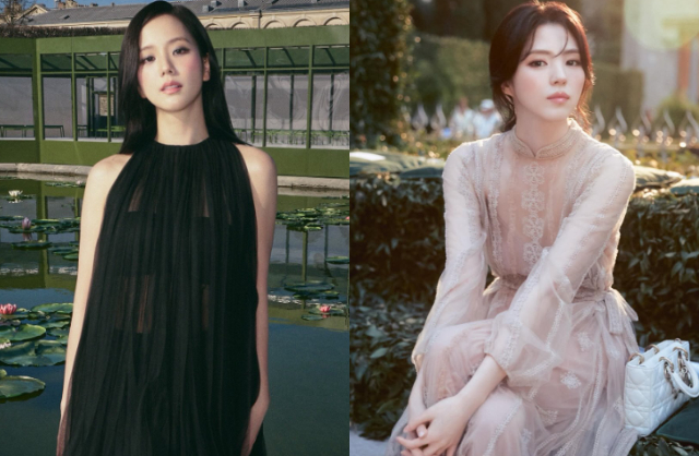 Han So Hee và Jisoo hoen ố hình tượng vì bê bối của người thân. Ảnh: Instagram.