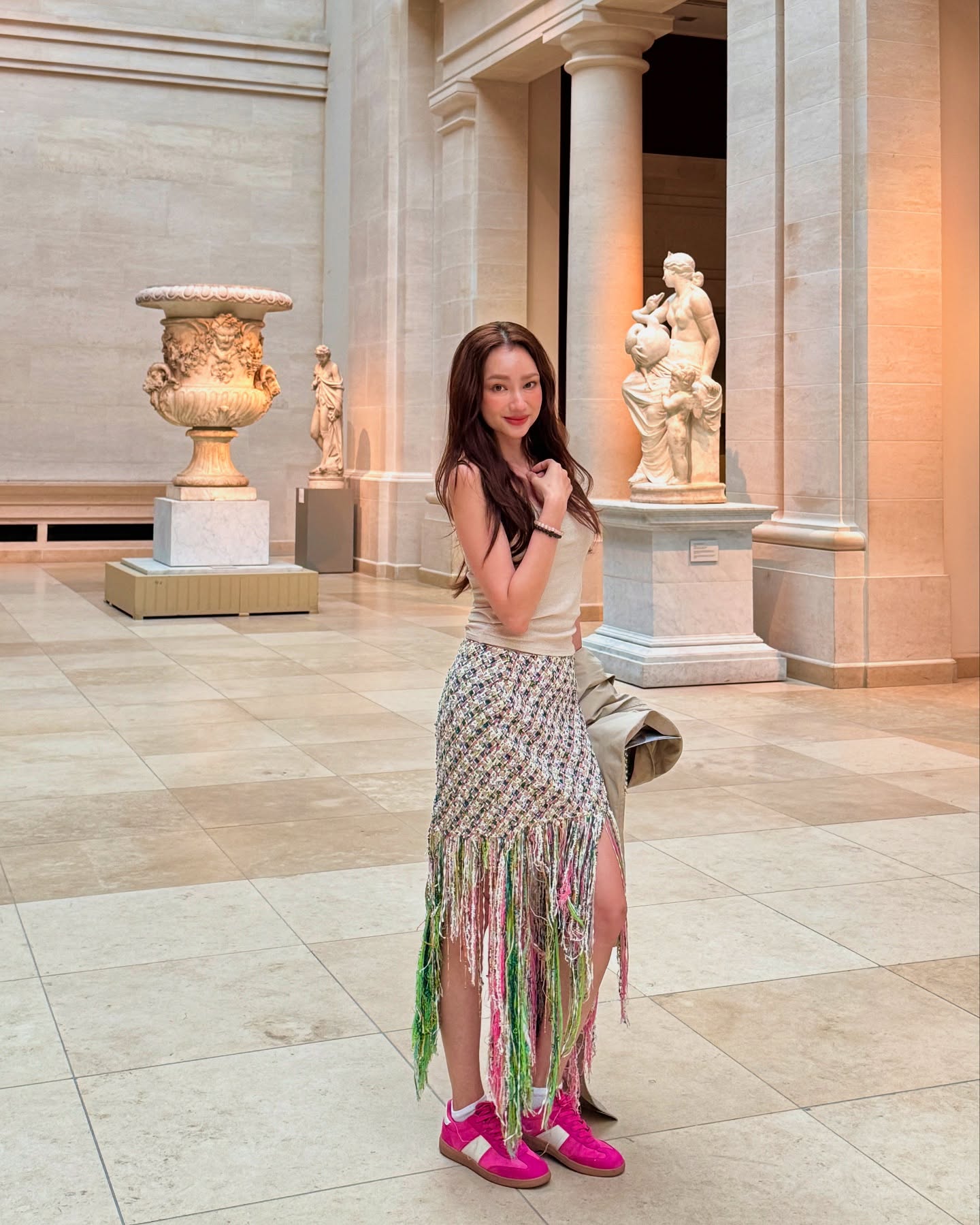 Những hình ảnh đời thường trẻ trung của Trương Tri Trúc Diễm. (Ảnh: Instagram)