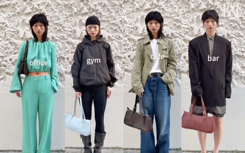  Chiếc túi này có tính ứng dụng cao, có thể kết hợp với nhiều outfit. Nguồn: Sabrina Lan