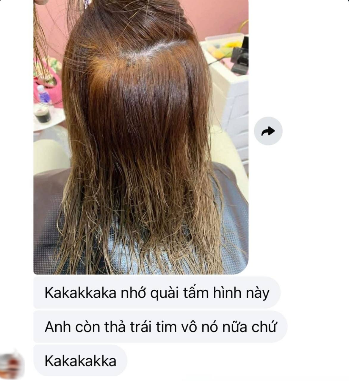Cận cảnh mái tóc 