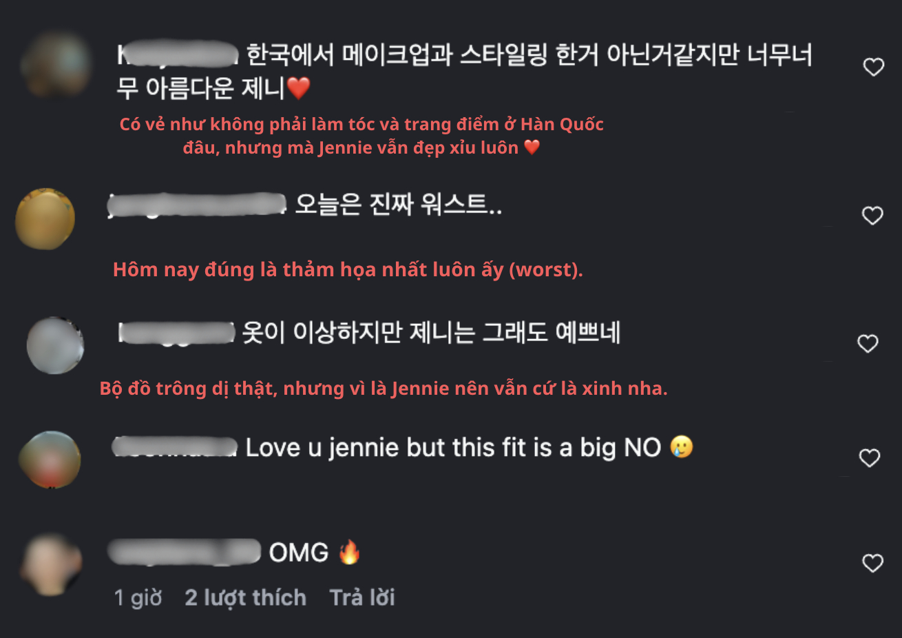 Jennie và cơn bão thịnh nộ nhận về từ bộ đồ phá cách