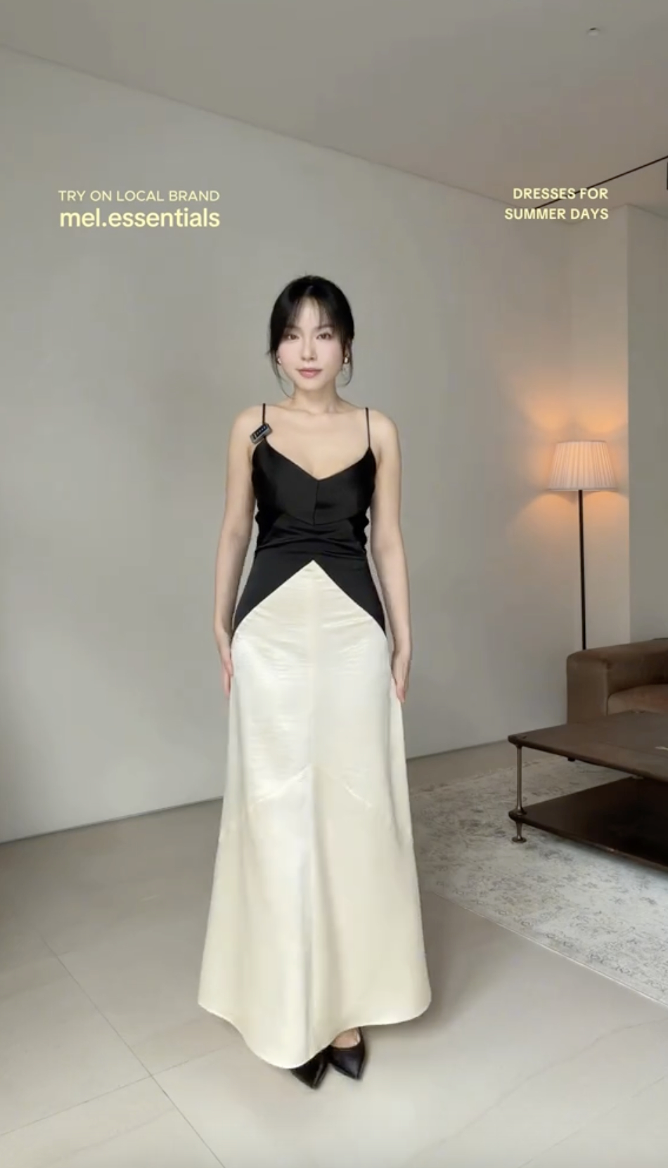 Lê Hà Trúc không nói rõ sản phẩm do tài trợ hay tự sắm (Ảnh Lê Hà Trúc)