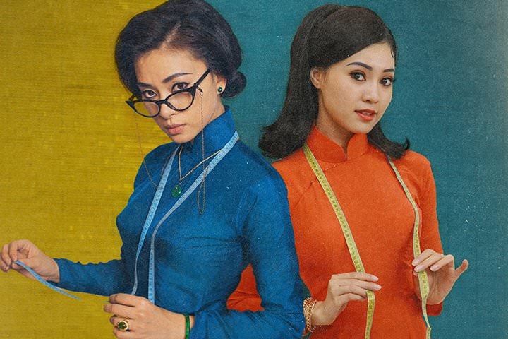 Còn đây là trong phim Cô Ba Sài Gòn.