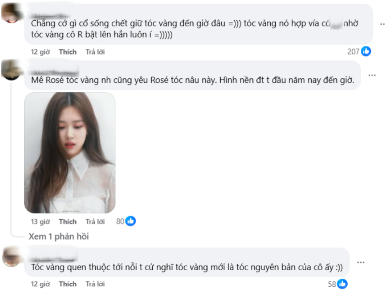 Rộ tranh cãi Rosé để tóc đen đẹp hơn tóc vàng, nhưng có một lý do khiến cô khó “quay xe”