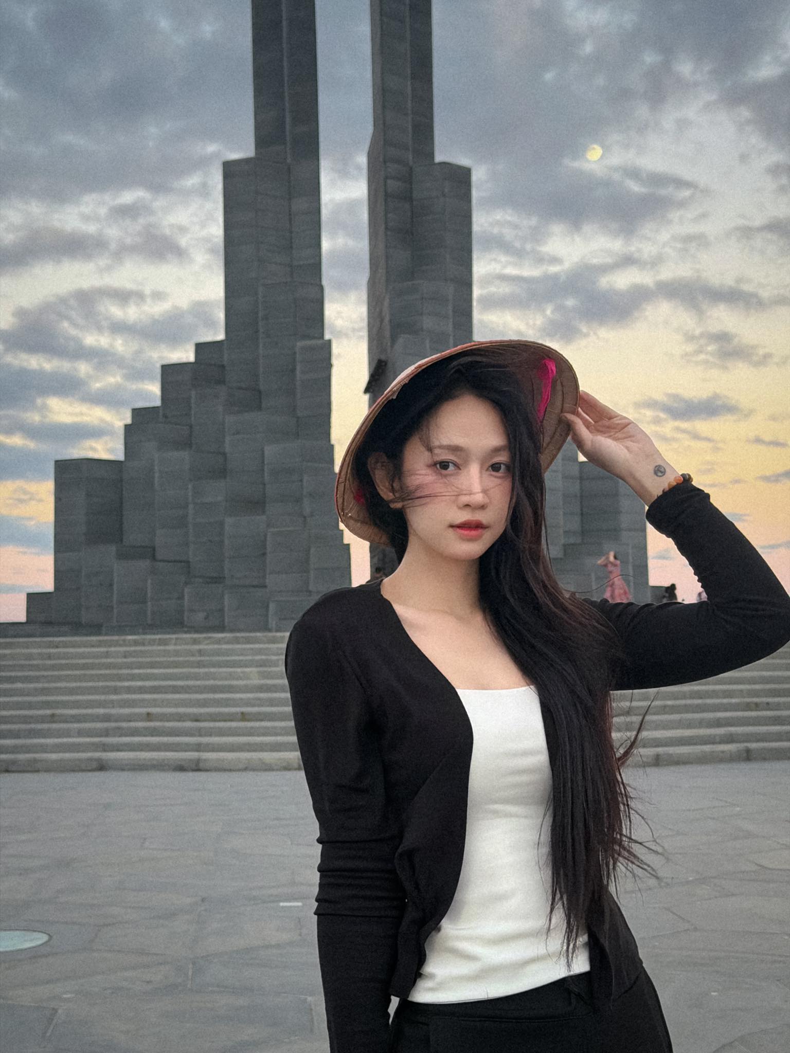 Hình ảnh hiện tại của cô nàng. 