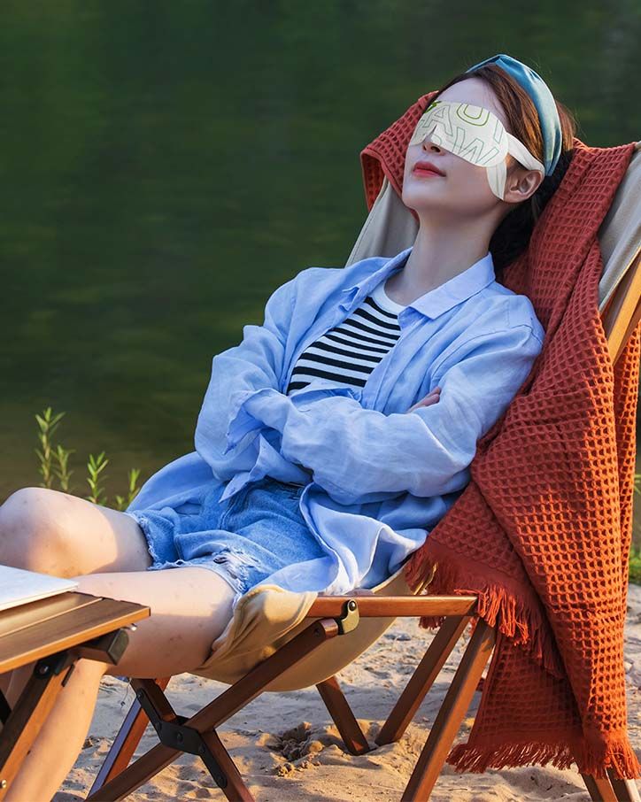 Mặt nạ xông hơi mắt đang là sản phẩm được ưa chuộng ở Trung Quốc. (Ảnh: Instagram)