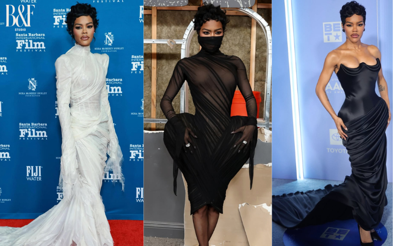 It girl da màu mới nổi của làng mốt - Teyana Taylor xuất hiện ấn tượng với những outfit mang đậm tinh thần avant garde của Ashi Studio trong năm qua.