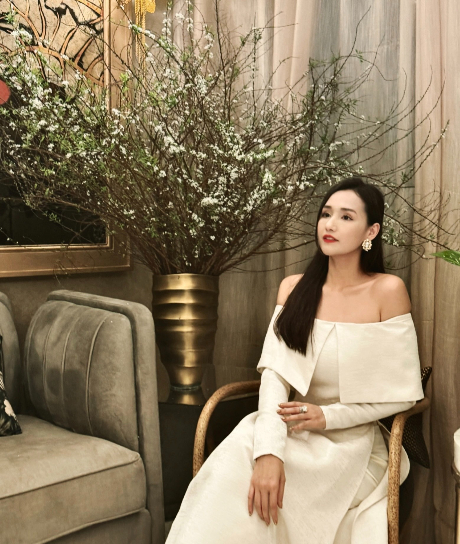 Lã Thanh Huyền check-in trong cơ ngơi triệu đô