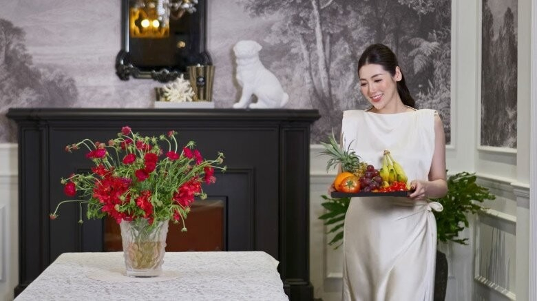 Bên trong biệt thự của vợ chồng Á hậu Dương Tú Anh