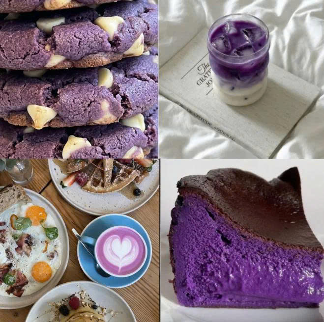 Matcha đội giá 180%, sắc tím Ube chớp thời cơ tăng vọt 200% tần suất xuất hiện trên menu đồ uống