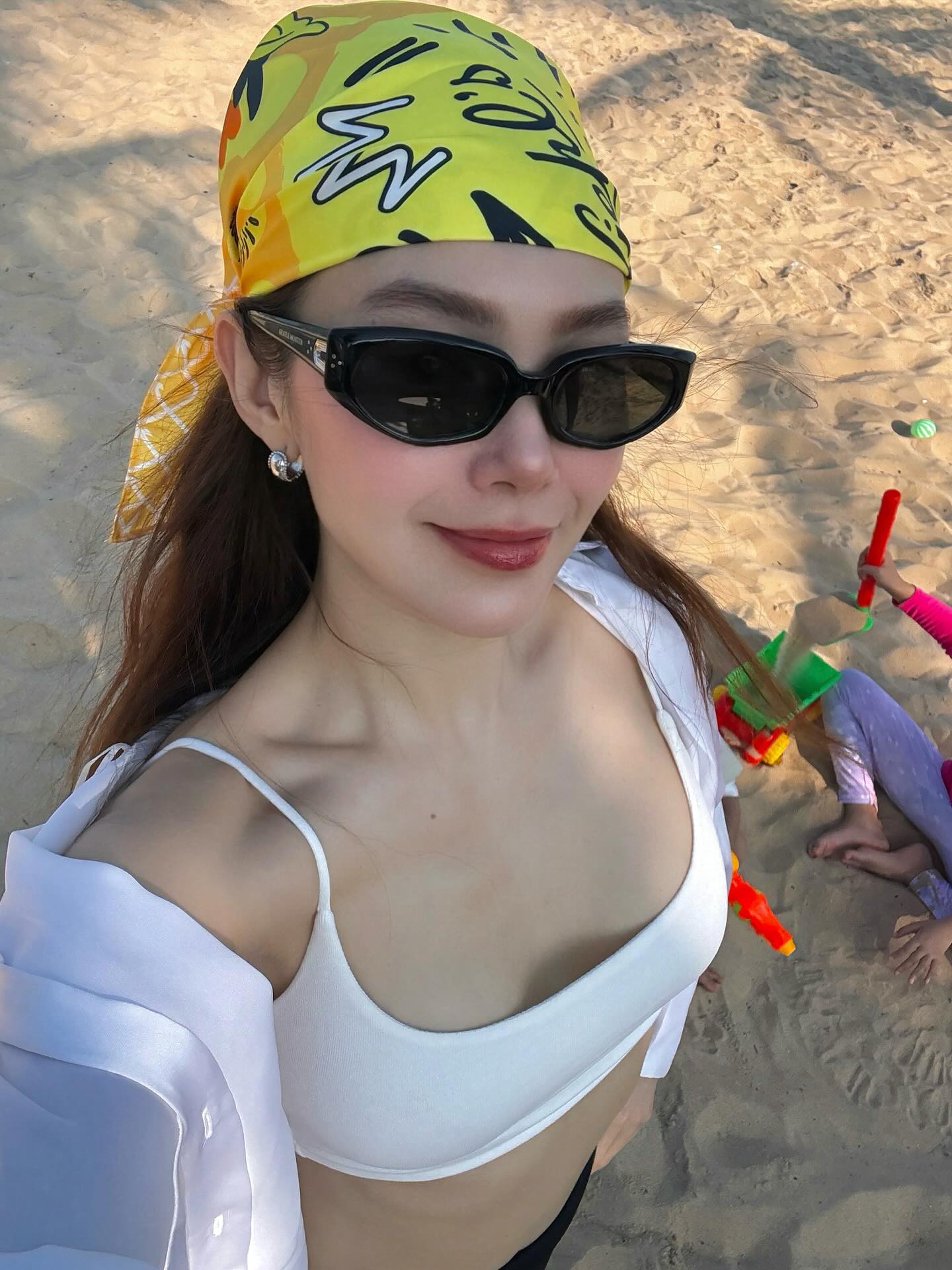 Xứng danh tay phẩy vợt đầy đam mê, Pickleball là trợ thủ đắc lực giúp Minh Hằng giữ dáng.