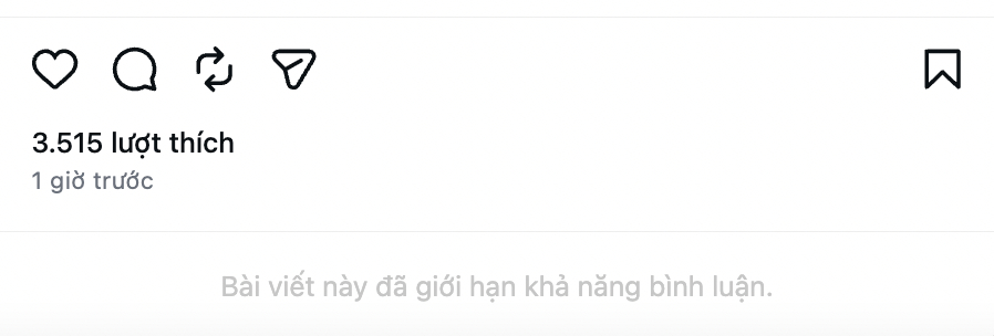 Đoàn Văn Hậu giới hạn bình luận cả trên Facebook và Instagram (Ảnh chụp màn hình)