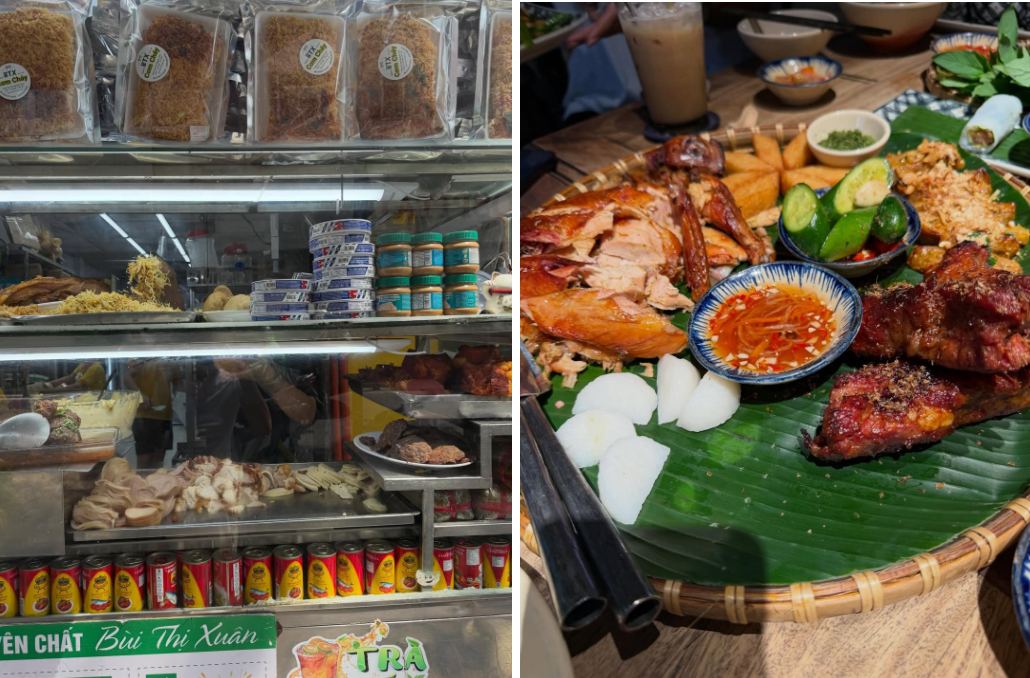Người đẹp sinh năm 1993 và gia đình mê tít các món ăn ở Việt Nam như bánh mì, cà phê, gà nướng mẹt, bánh ướt, nem nướng...
