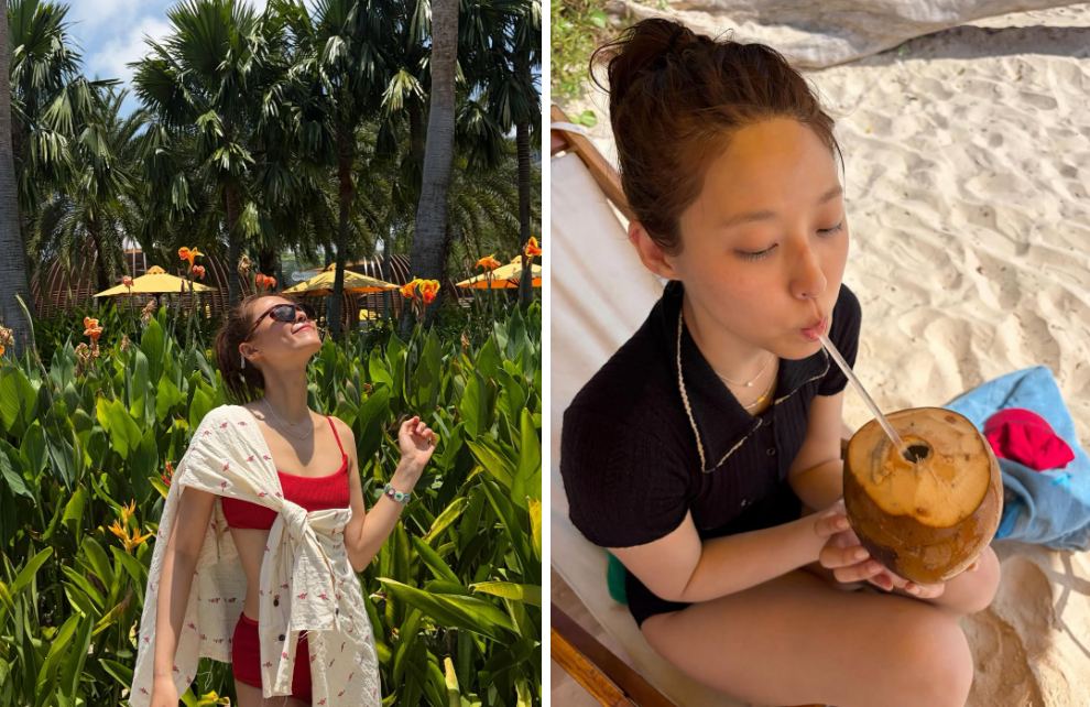 Sao Hàn - Thái đổ bộ Việt Nam: Diễn viên nổi tiếng nhất Thái Lan mê tít bánh ướt, nữ thần Kpop nghiện một thứ ở Phú Quốc