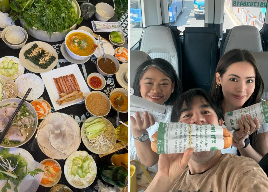 Sao Hàn - Thái đổ bộ Việt Nam: Diễn viên nổi tiếng nhất Thái Lan mê tít bánh ướt, nữ thần Kpop nghiện một thứ ở Phú Quốc