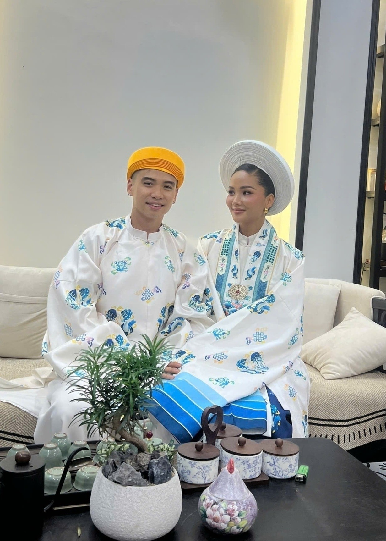   Trong quãng thời gian bên nhau, H'Hen Niê và ông xã từng chia tay rồi tái hợp. Ảnh: FBNV  