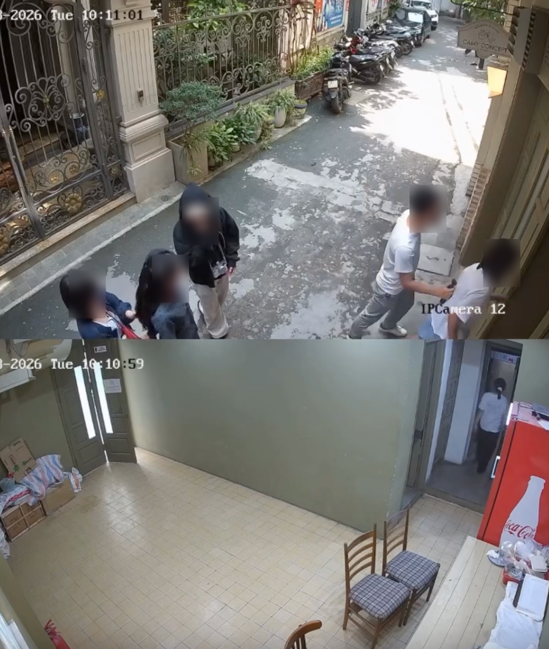 Một chủ quán cafe ở Hà Nội tố ekip chụp hình thời trang tự ý 