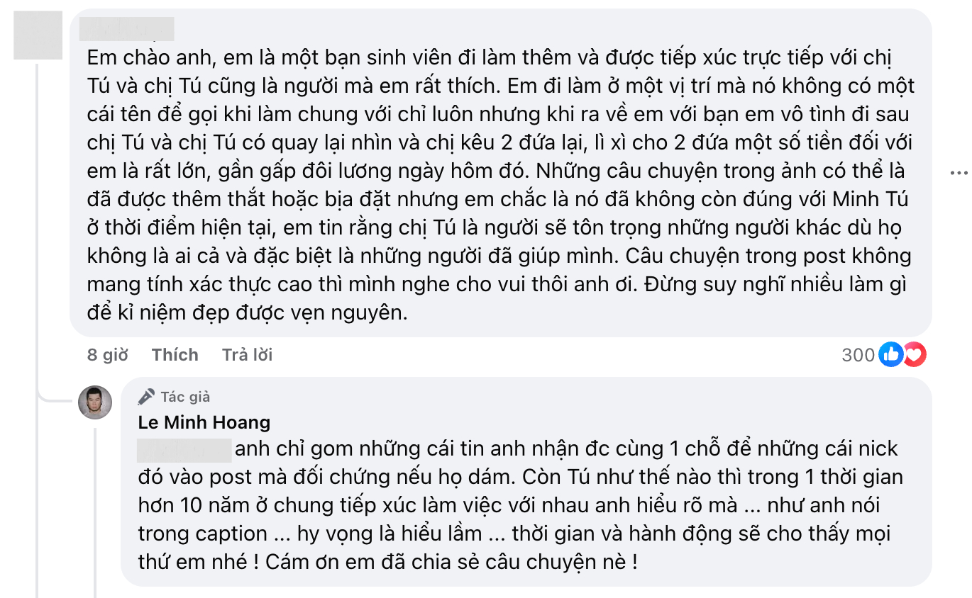 Chuyên gia trang điểm nổi tiếng đăng đàn tố một siêu mẫu vô ơn, nói xấu, Minh Tú bị gọi tên