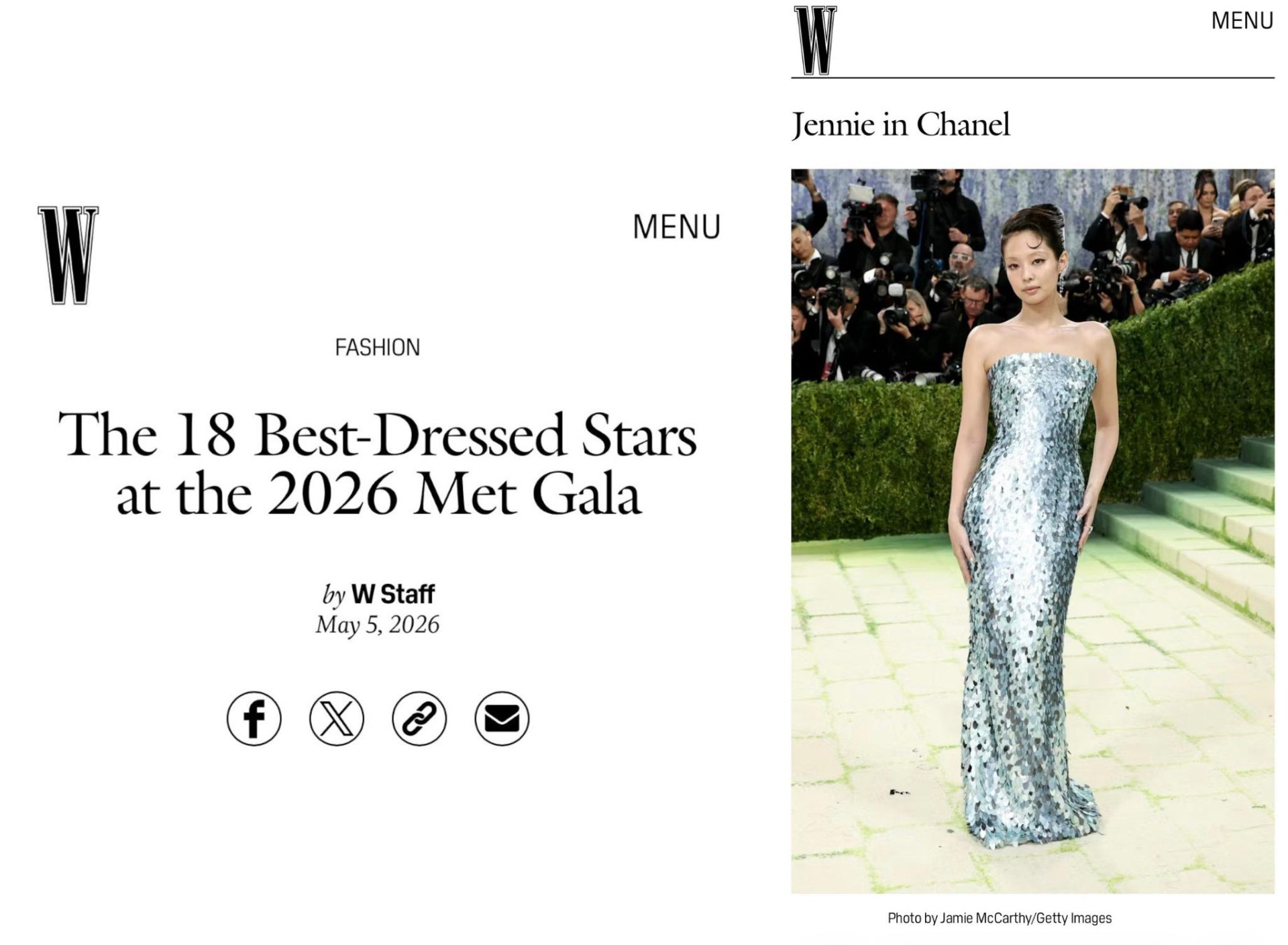 Nguồn: W Magazine