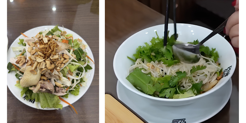 Món phở gà nhận được nhiều lời khen từ thực khách (Nguồn: Lý Tuấn, Báo Phụ Nữ)