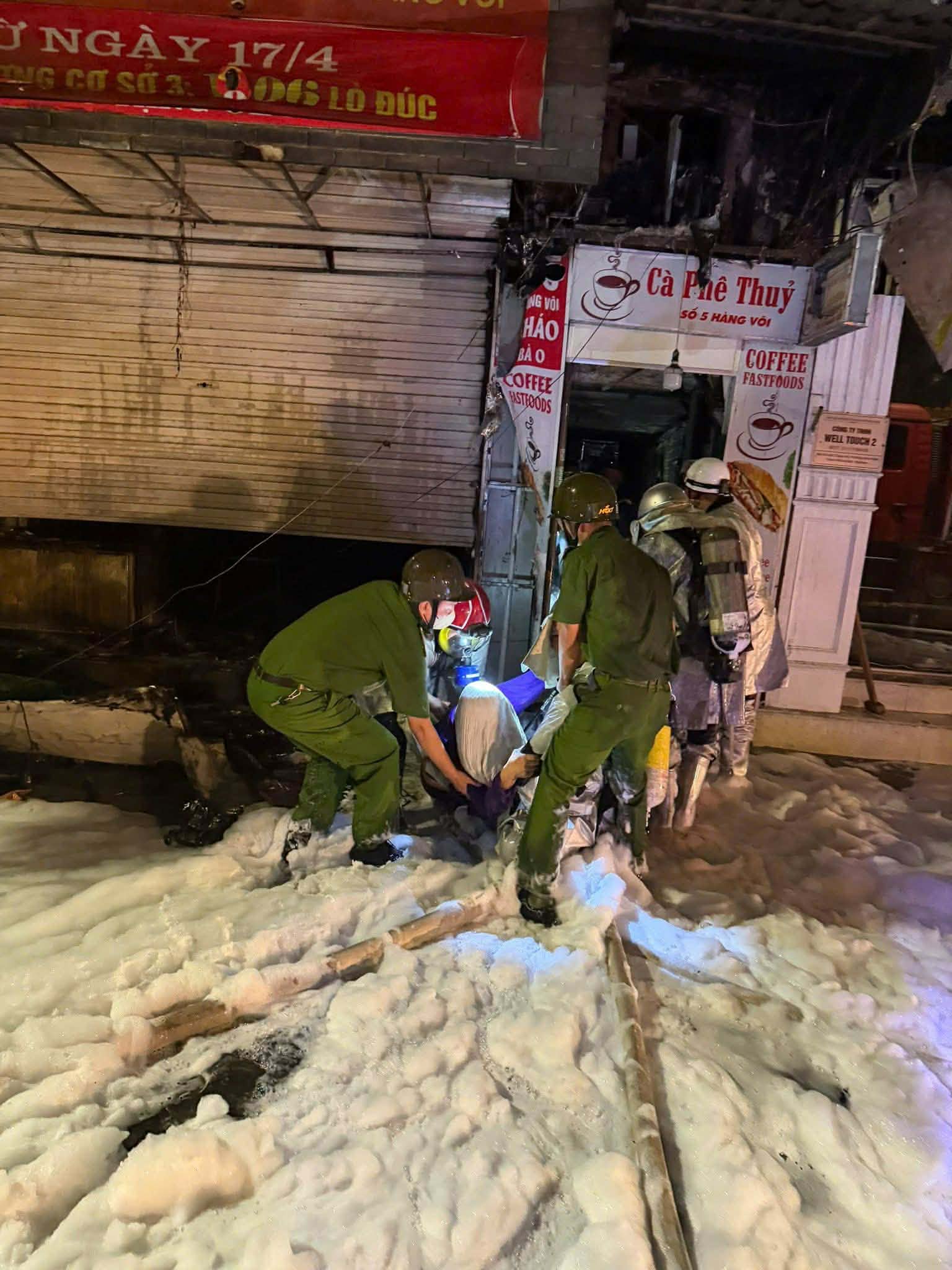 Lực lượng chức năng đã nhanh chóng có mặt tại hiện trường