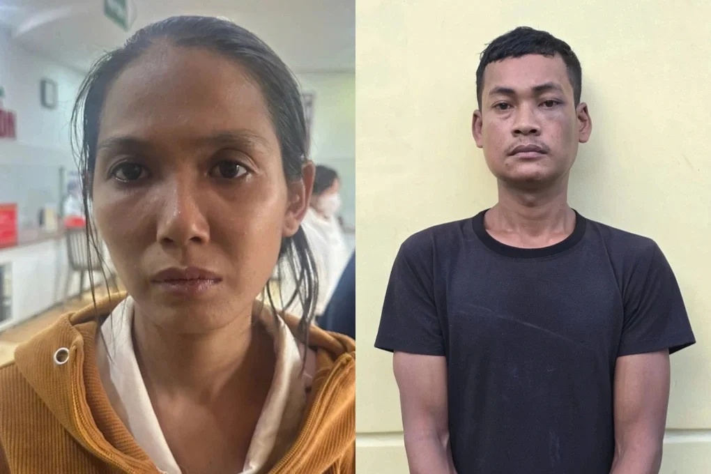 Nguyễn Thị Thanh Trúc và Danh Chơn. Ảnh: Công an cung cấp.