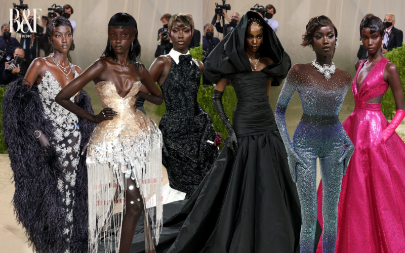 Anok Yai là khách mời thường xuyên có mặt tại Met Gala vài năm gần đây. Và lần nào xuất hiện, nữ siêu mẫu cũng mang đến cho bữa tiệc thời trang lớn nhất hành tinh này một màn chiêu đãi thị giác cực cuốn. Đương nhiên rồi, chỉ có Anok Yai mới có thể “phá đảo” được chính mình qua từng năm.