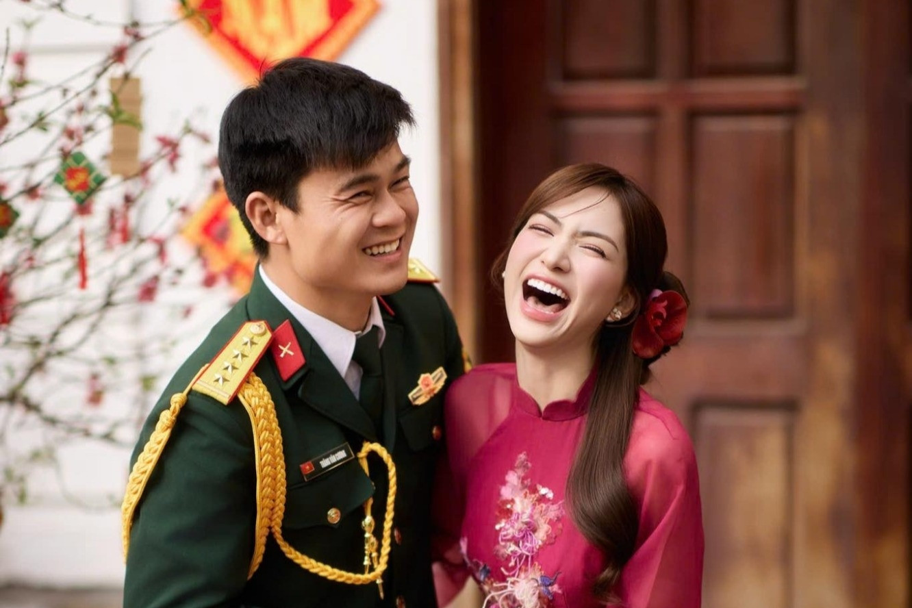 Về chuyện tổ chức đám cưới, Hoà Minzy từng hé lộ sẽ làm vào năm 2027. Ảnh: FBNV