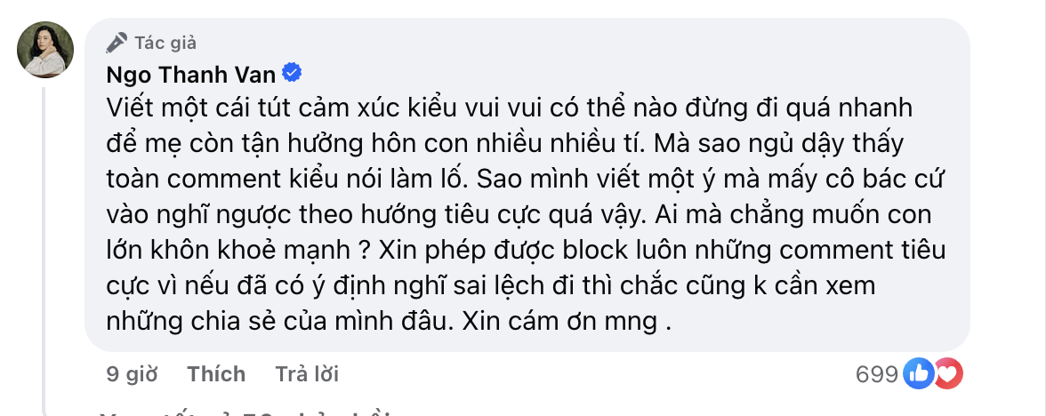 Nữ diễn viên đáp trả những bình luận nhận xét mình làm lố về chuyện con gái