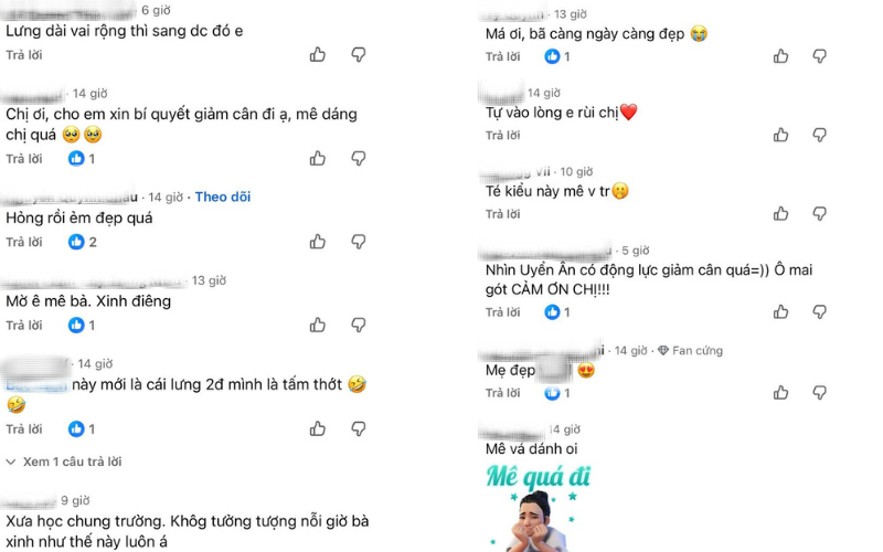 Bóng lưng của Uyển Ân khiến cả MXH xao xuyến.