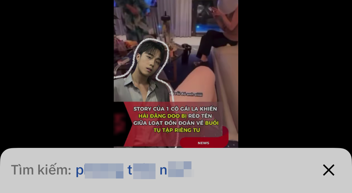 Tên của cô gái này nhanh chóng được tìm kiếm dưới các clip về 