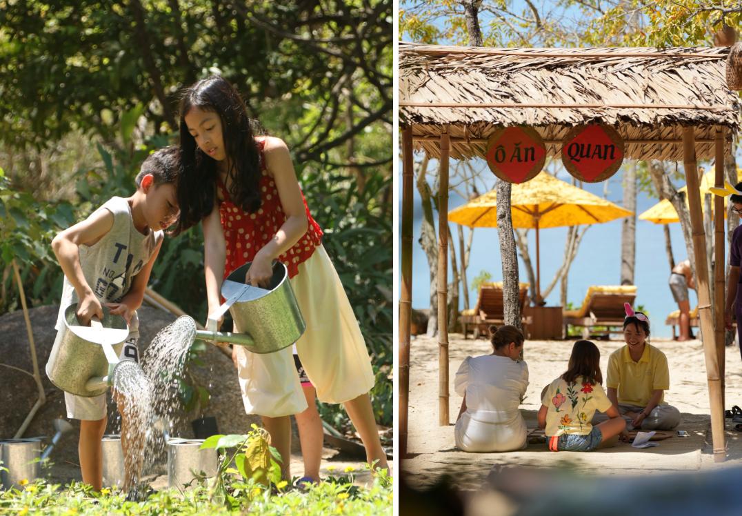 Khu nghỉ dưỡng còn có câu lạc bộ dành cho trẻ em với nhiều hoạt động trải nghiệm và giải trí.