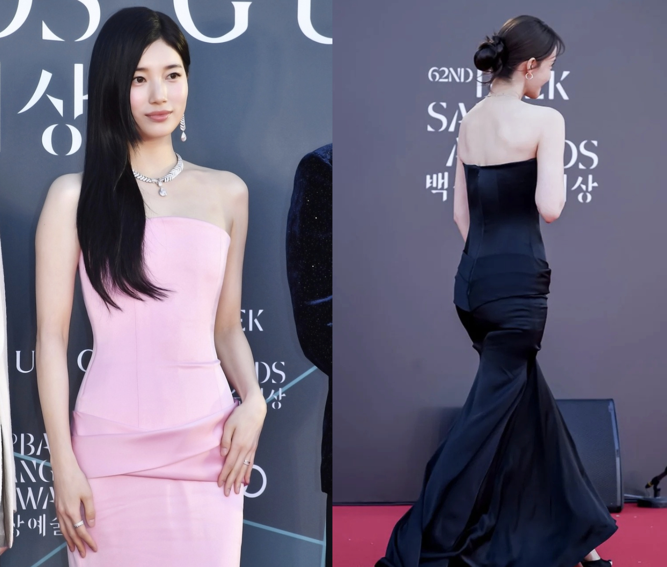 Cú va chạm khó ngờ của Suzy và Yoona tại thảm đỏ lớn nhất Hàn Quốc
