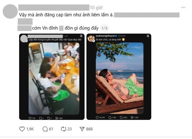 Nhiều người so sánh hình ảnh hoàn toàn trùng với diện mạo anh chàng từng đăng lên mạng xã hội.