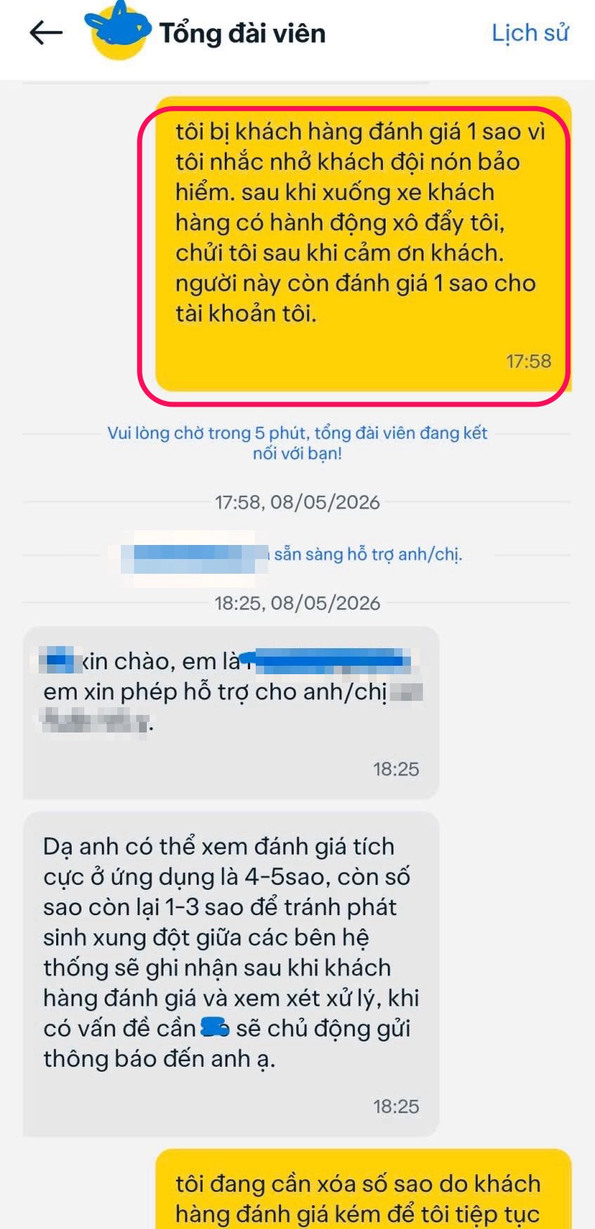 Tài xế bị đánh giá 1 sao vì nhắc khách đội mũ bảo hiểm: Cục CSGT lên tiếng cảnh báo, nhắc nhở hãng xe công nghệ