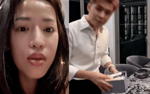 Gin Tuấn Kiệt và Puka hạnh phúc vỡ oà khi nhóc tỳ xuất hiện 