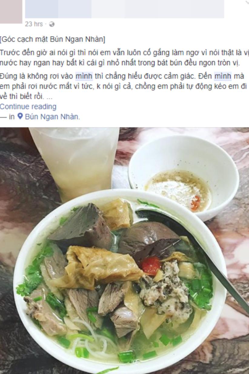 Những bài chê thái độ phục vụ của bún ngan Nhàn hầu như năm nào cũng xuất hiện trên MXH