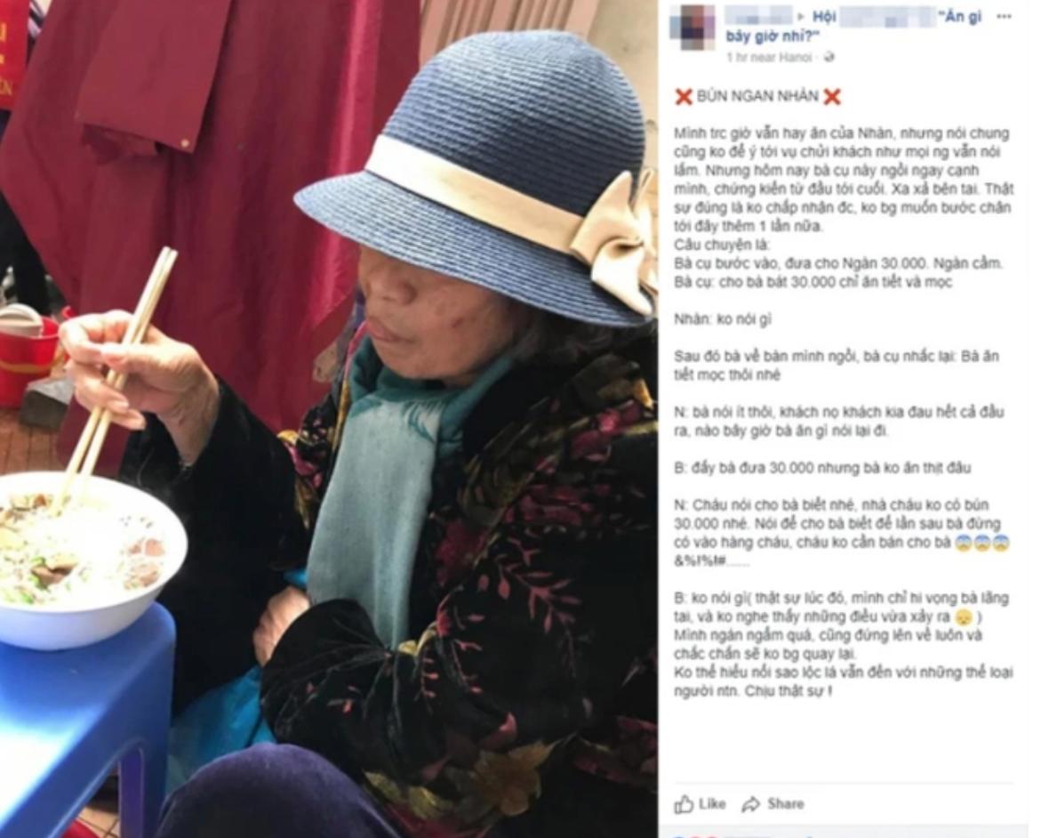Ảnh: Bún ngan Nhàn vắng vẻ sau ồn ào nữ shipper, nhưng khung cảnh ngày hôm sau mới gây bất ngờ