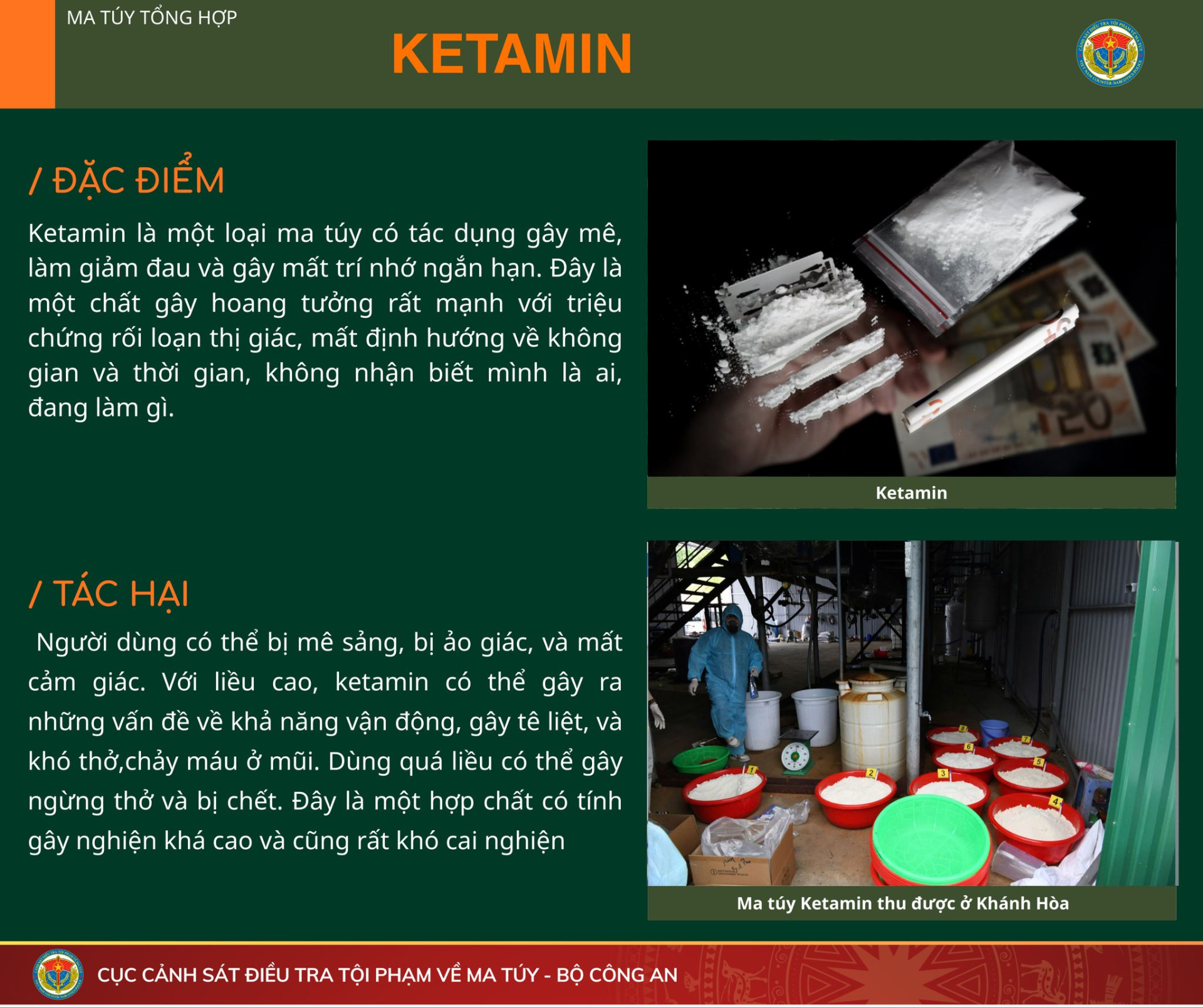 Fanpage Thông tin Chính phủ cảnh báo về bộ 3 ma túy “Đá” - “Kẹo” - “Ke”: “Không được thử, dù chỉ một lần!”