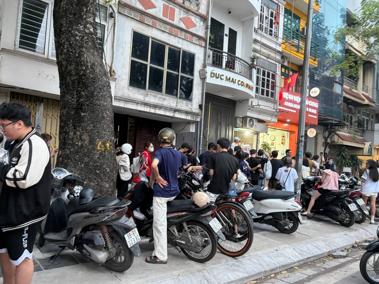 Khi chuyển địa điểm về Yên Phụ, quán bò bía của anh Thành càng đông khách hơn