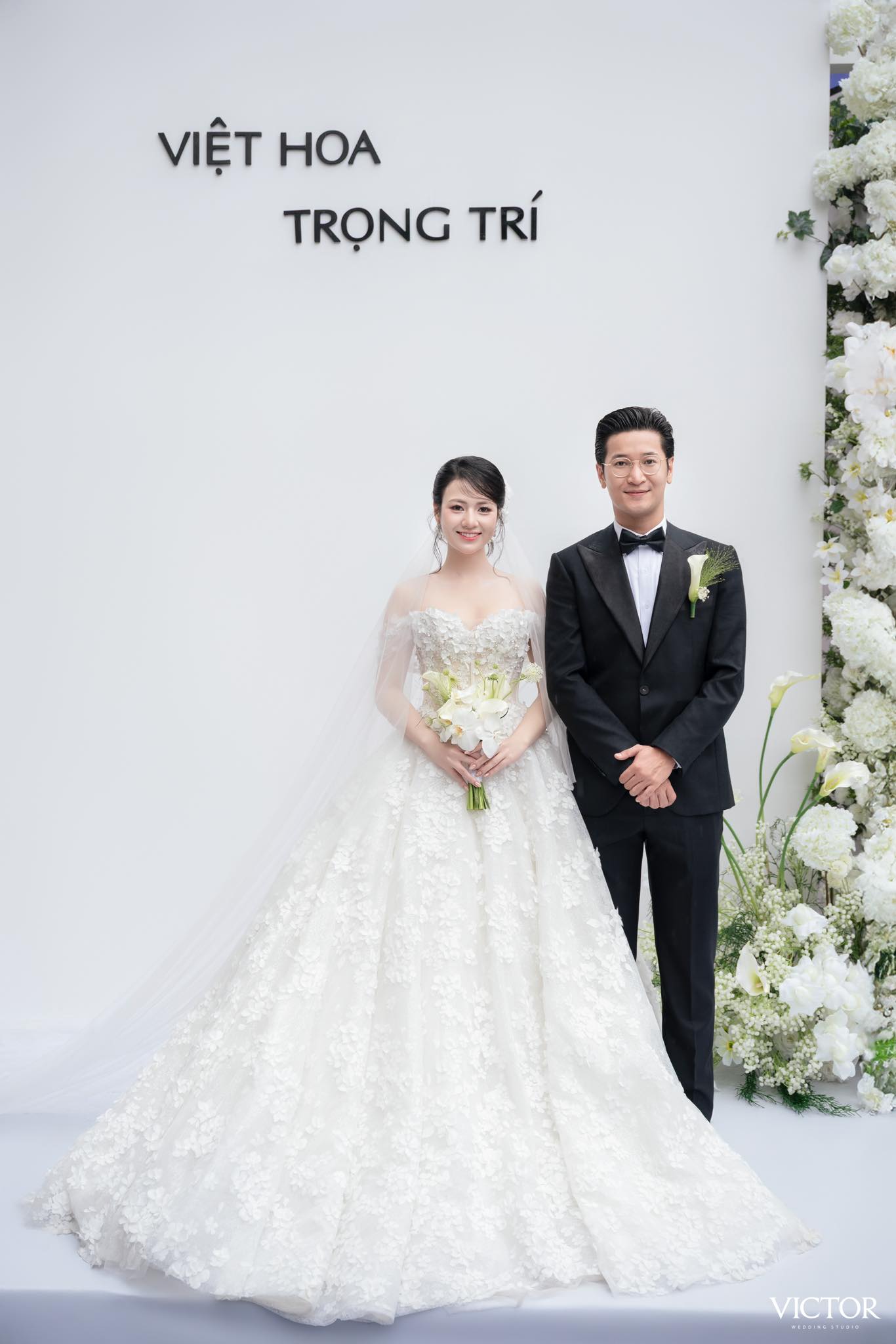   Việt Hoa và Trọng Trí đã bí mật tổ chức đám cưới ở Lào Cai vào ngày 10/5. Ảnh: FBNV  