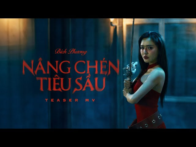 Bích Phương với Nâng Chén Tiêu Sầu vào năm 2024 lép vế trước Sơn Tùng M-TP