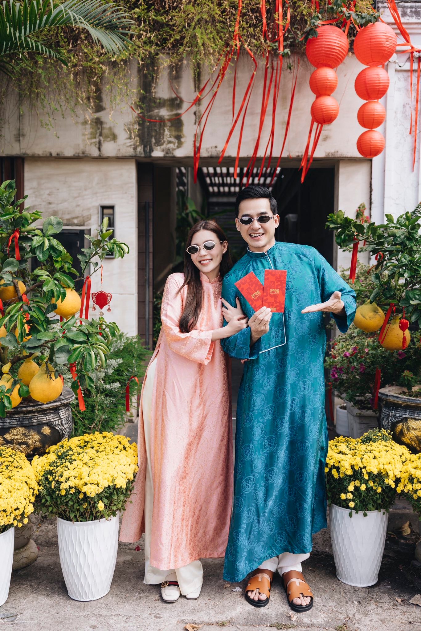 Thúy Diễm và Lương Thế Thành quen nhau từ năm 2013 khi cùng hoạt động trong lĩnh vực diễn xuất. Ảnh: FBNV