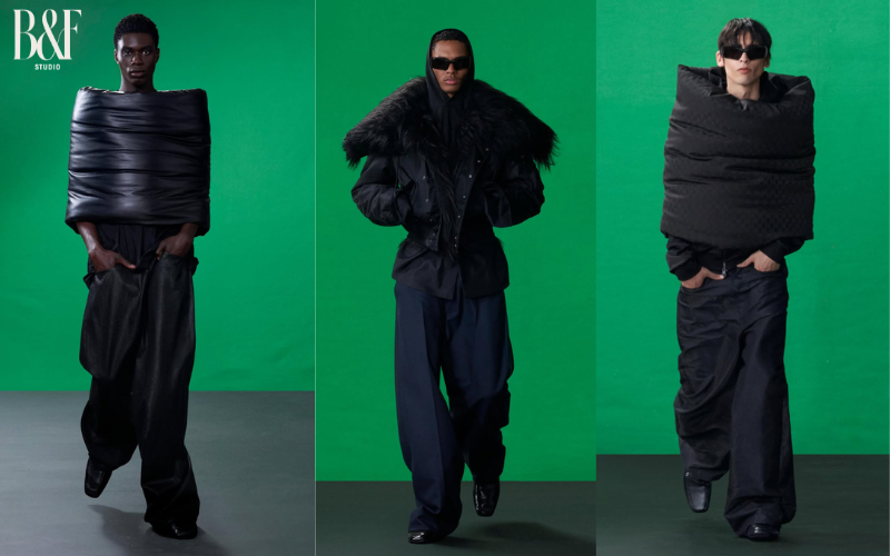   Một số look khiến nhiều người lầm tưởng là Balenciaga hoặc... Rick Owens (phiên bản không đẹp bằng).  