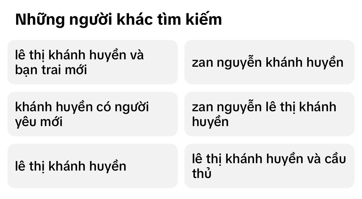 Tìm kiếm phổ biến liên quan đến Huyền 204 và Zan Nguyễn