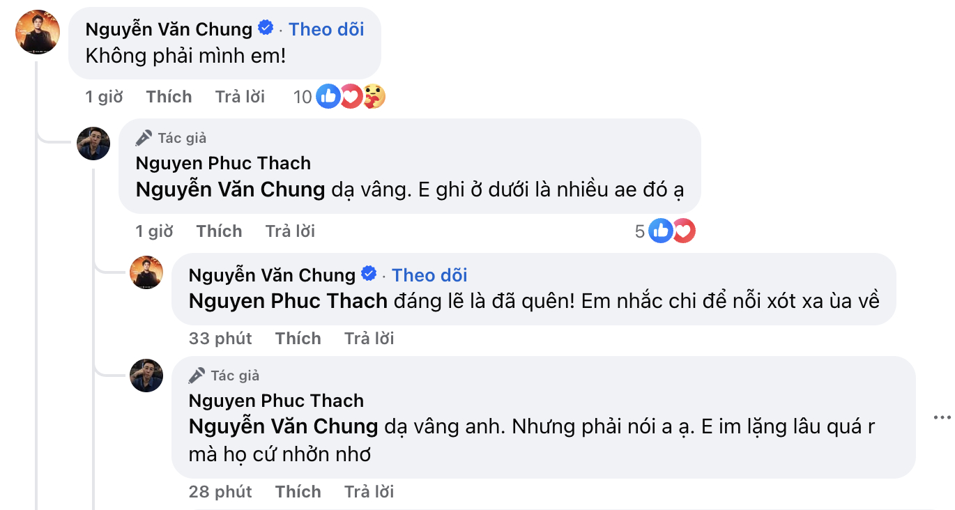 Nhạc sĩ Nguyễn Văn Chung bày tỏ sự đồng cảm với đồng nghiệp
