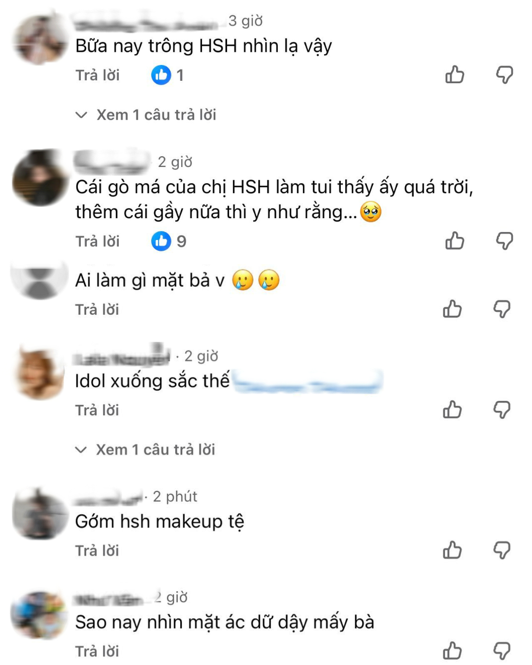 Netizen chê gương mặt nữ diễn viên trông