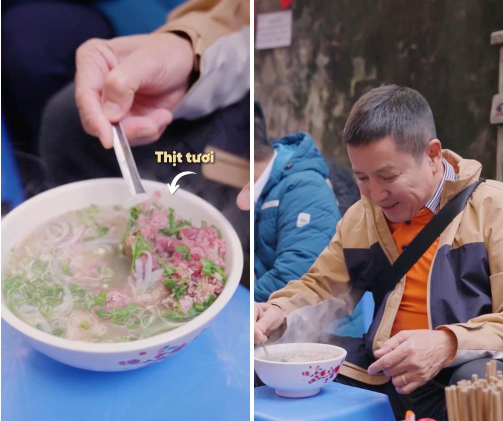 Quán phở “độc đáo” nhất Hà Nội đập thẳng thịt sống vào bát, được NSƯT Chí Trung mê mẩn ăn suốt 3 đời