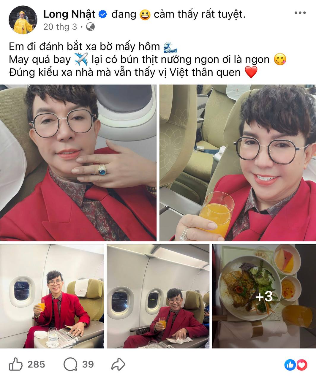 Lần lộ diện gần nhất của ca sĩ Long Nhật trước khi chính thức bị khởi tố (Ảnh: FBNV)