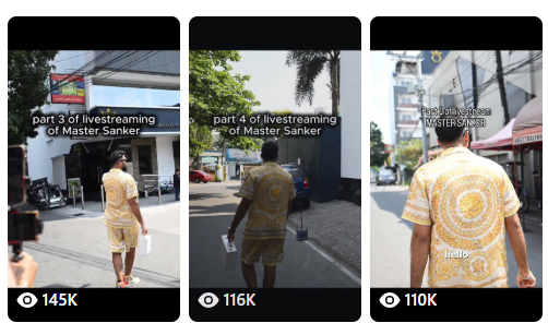 Các đoạn video mới được đăng tải đạt lượt xem khá cao